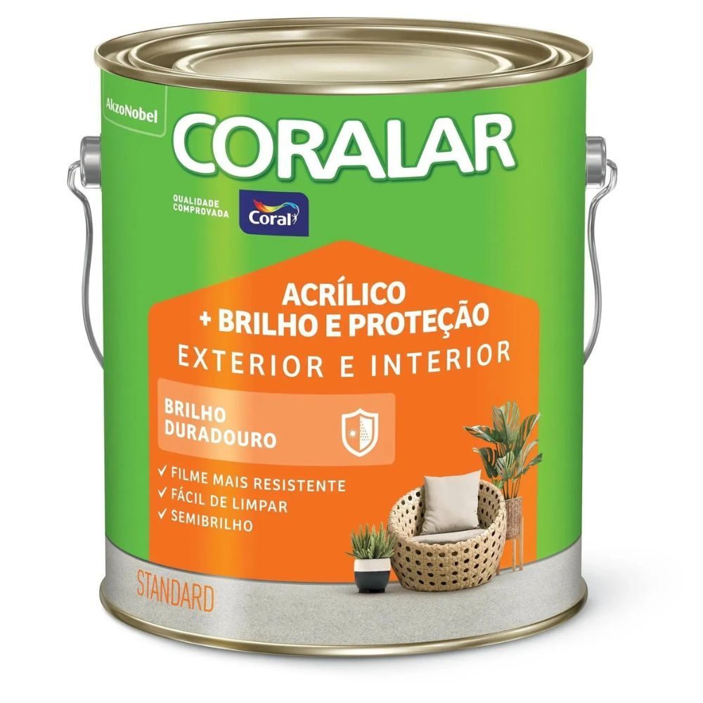 Coralar Acrlico Mais Brilho e Proteo